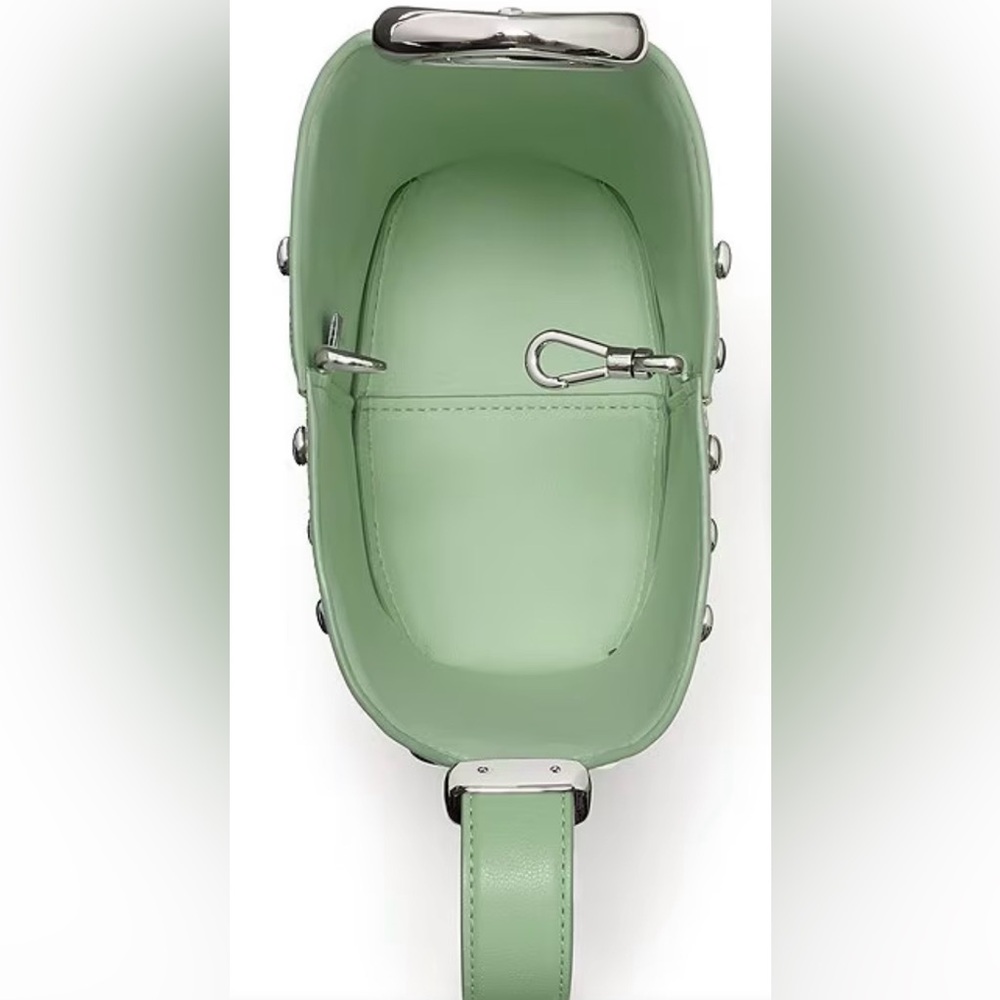 Kate Spade Crisp Sage Halo Studded Mini Bucket Bag - Picture 2 of 5